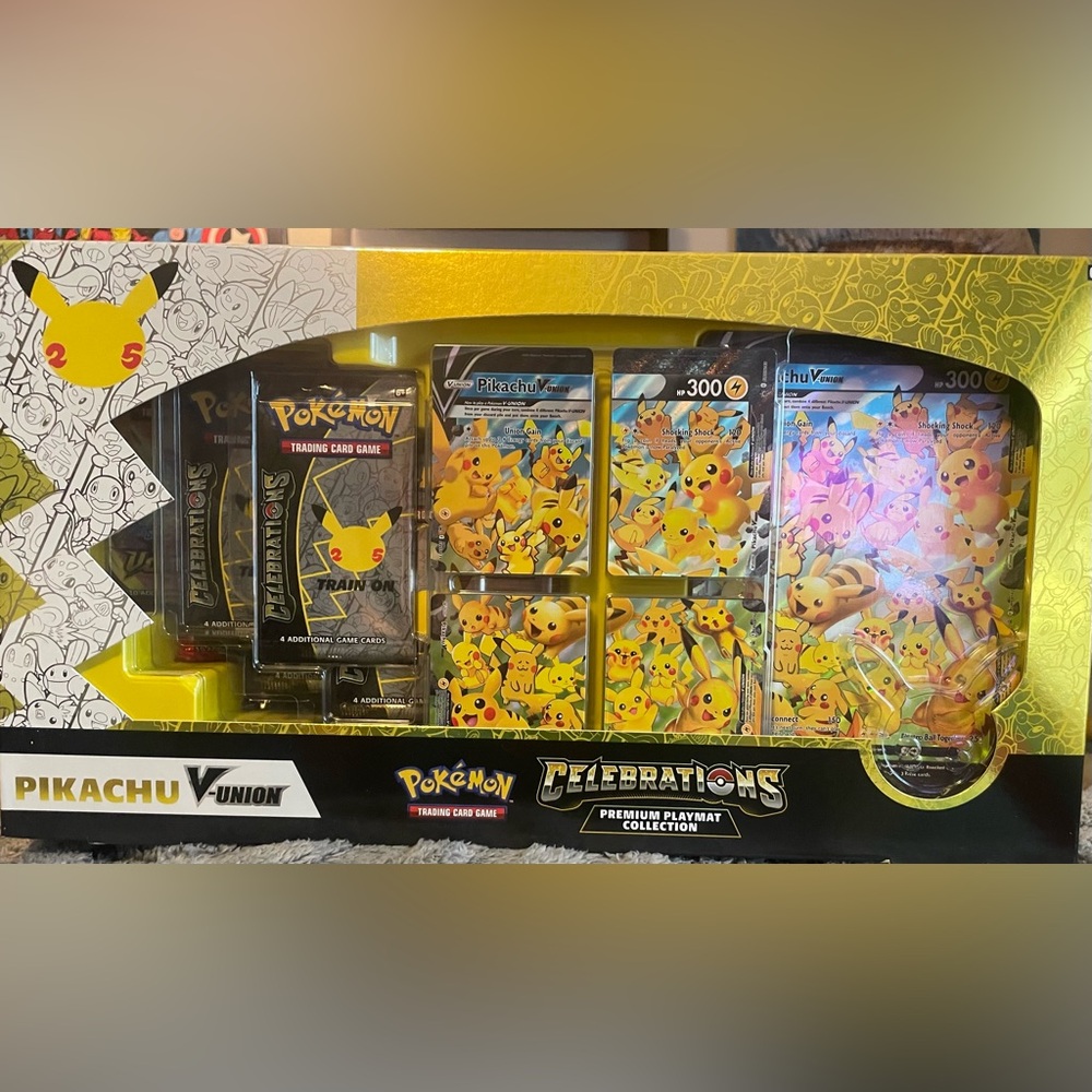 Pokemon Celebrations Premium Collection with Pikachu